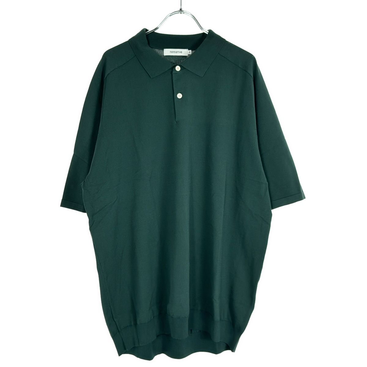 nonnative ノンネイティブ DWELLER S/S POLO SWEATER C/P YARN