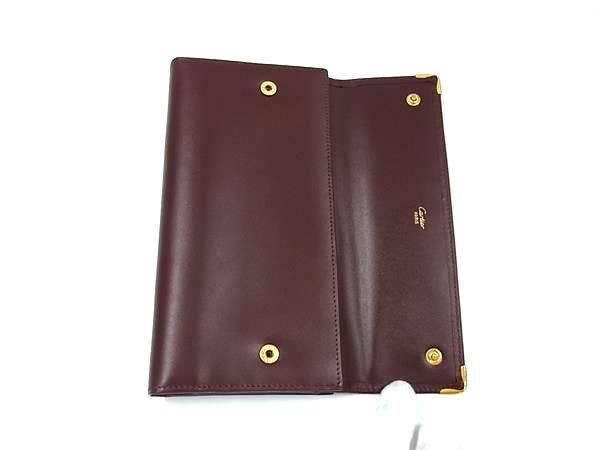 新品未使用品✨Cartier カルティエ　三つ折り財布　マストライン　ボルドー 中古・古着通販】Cartier (カルティエ) 3つ折り財布 マスト