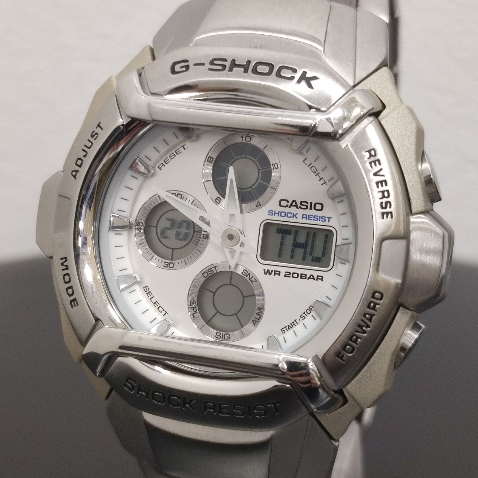 CASIO G-SHOCK G-501D 電池交換済 稼働品 カシオ アナデジ デジアナ 