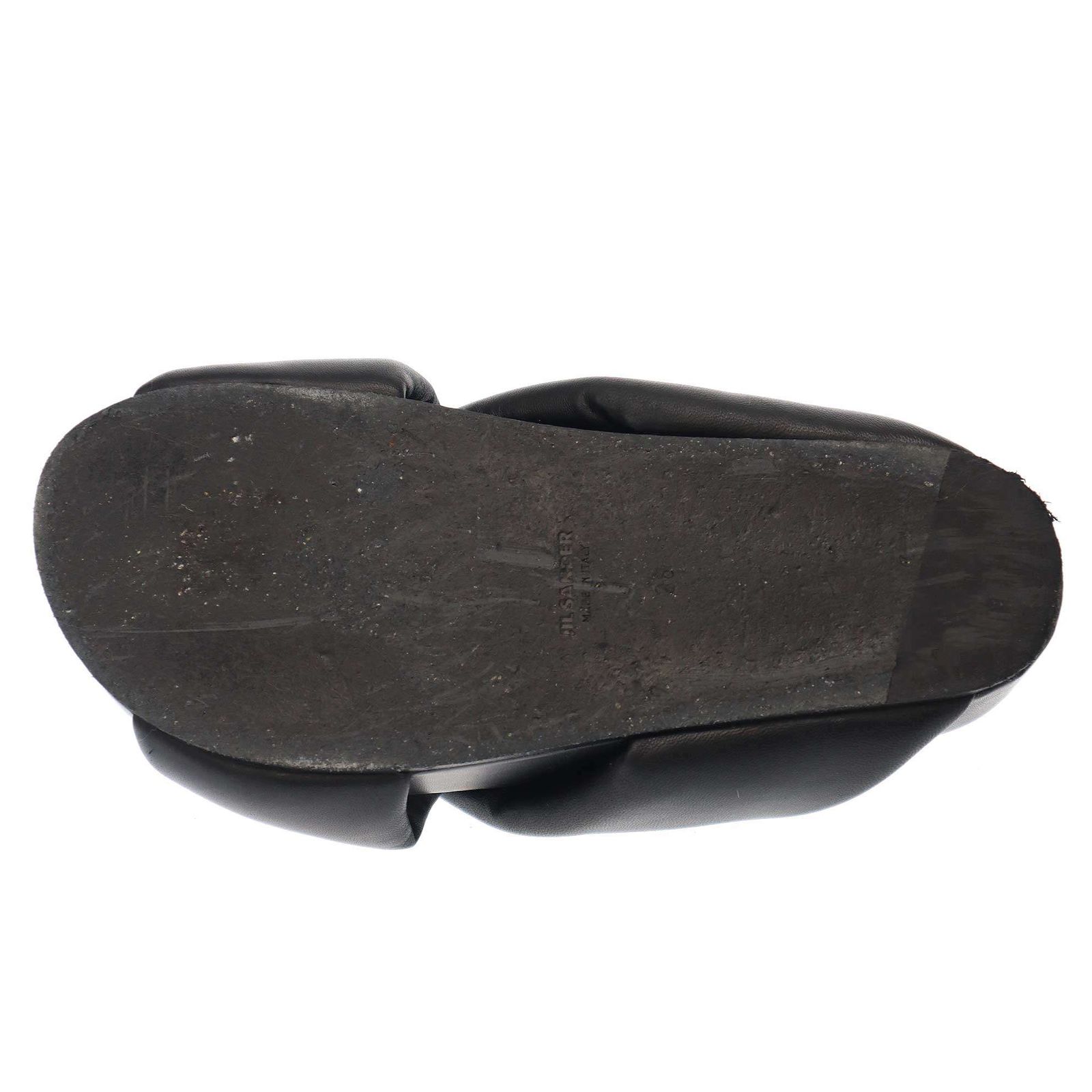 JIL SANDER 22SS クロスストラップレザーサンダル