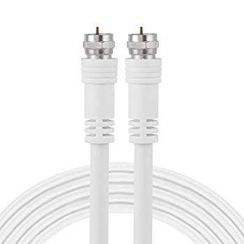 15FT RG6 ストア COAX CBL WHT