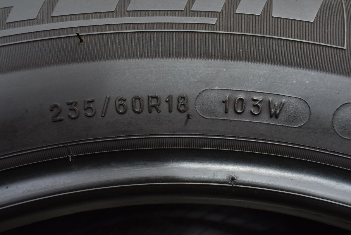 【ポルシェ承認 バリ溝】ミシュラン ラティチュードスポーツ 3 235/60R18 1本 N0 マカン XC60 XC90 GLCクラス Q5 レクサス NX RX 即納可能