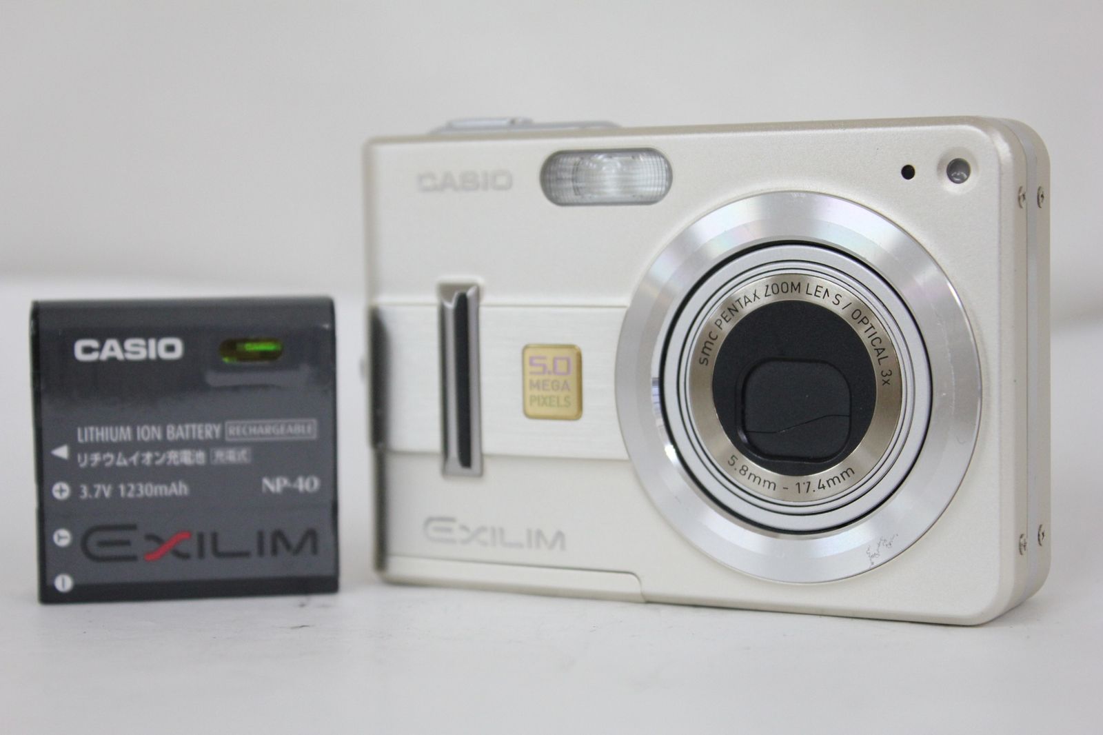 2024 【返品保証】 カシオ Casio Exilim EX-Z57 ゴールド 3x