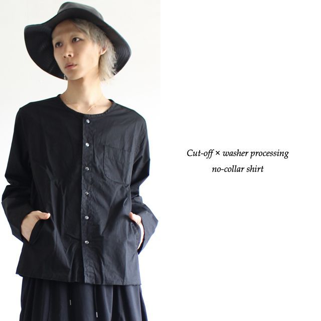 カットオフ×ワッシャー加工ノー