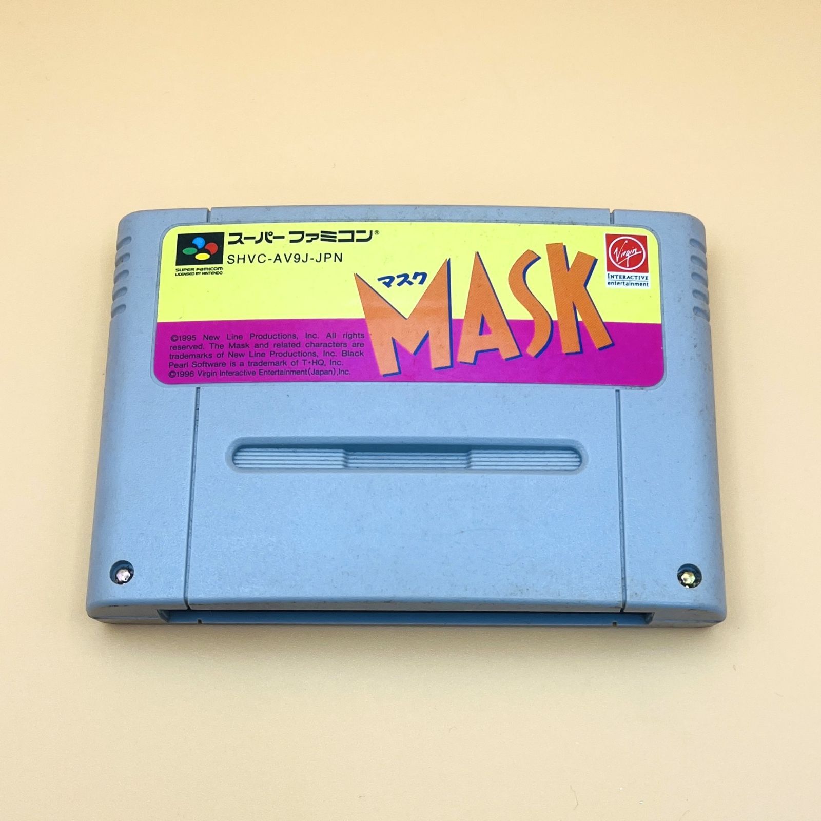 スーパーファミコンソフト MASK 箱　説明書付き MASK マスク スーパーファミコン スーパーファミコンソフト 箱付き SFC
