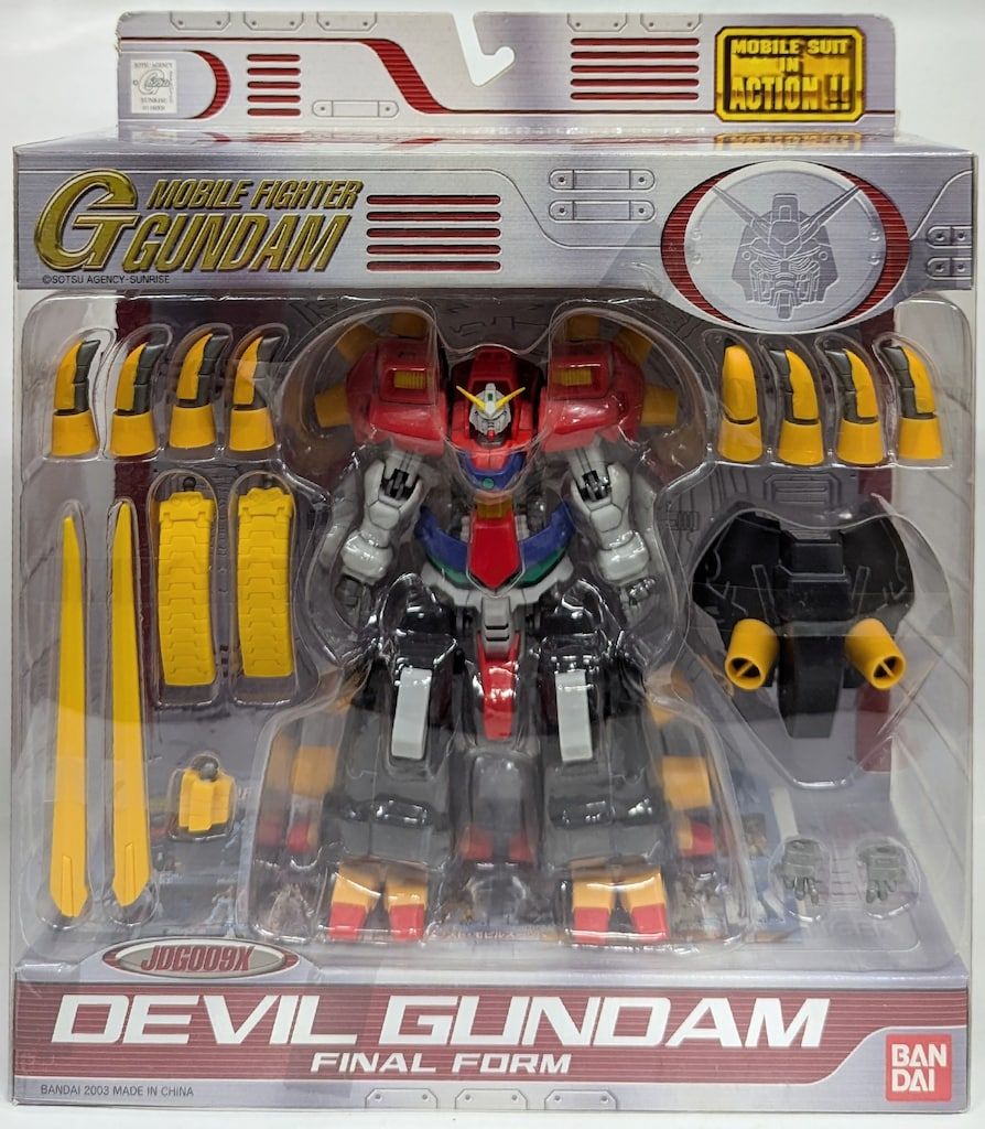 MIA 機動武闘伝Gガンダム JDG009X デビルガンダム最終形態 バンダイ MS in ACTION!!/MIA 機動武闘伝Gガンダム JDG009X