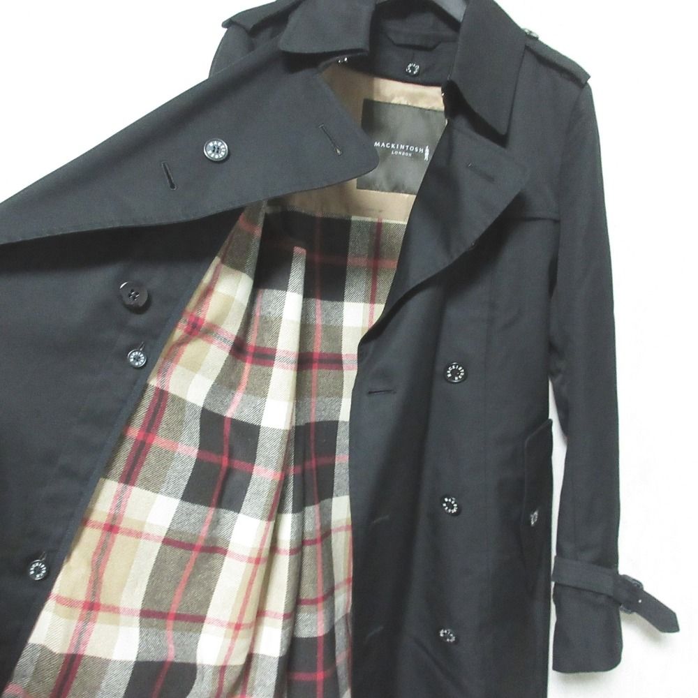美品 MACKINTOSH LONDON マッキントッシュロンドン チェック柄ライナー