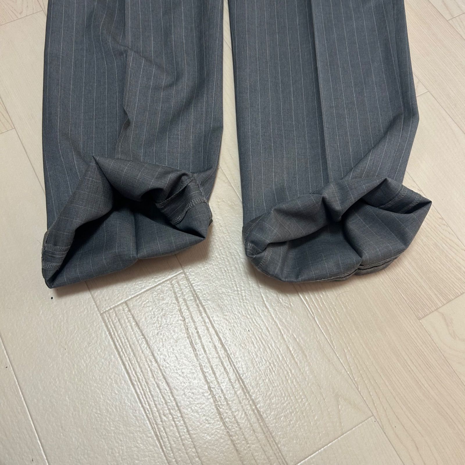 The Row ノーカラー ブレザー 深藍ストライプ Brooks Brothers REGENT ブルックスブラザーズ ストライプ