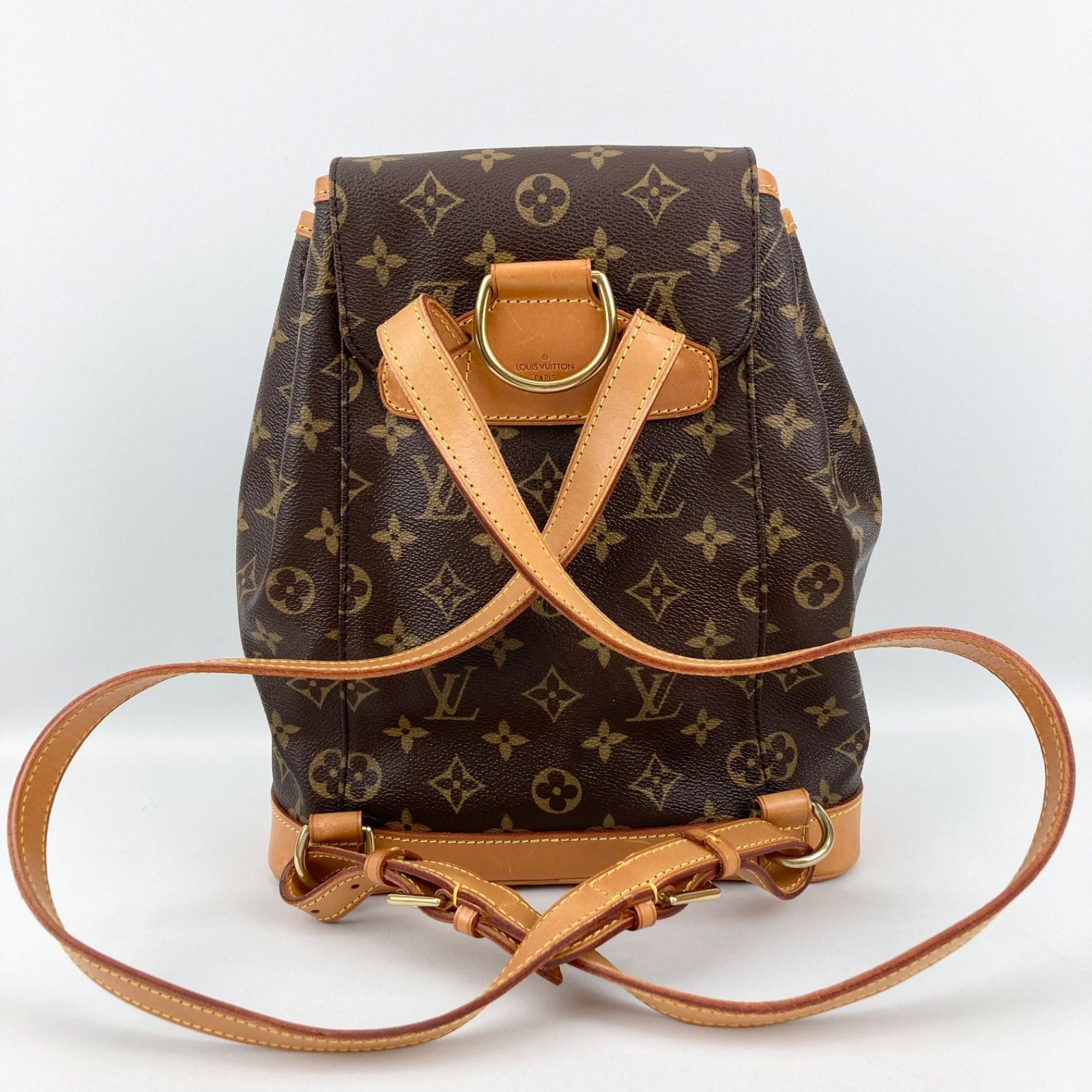 ルイヴィトン モノグラム モンスリ MM M51136 リュック バックパック LOUIS VUITTON ルイヴィトン モンスリMM モノグラム M51136
