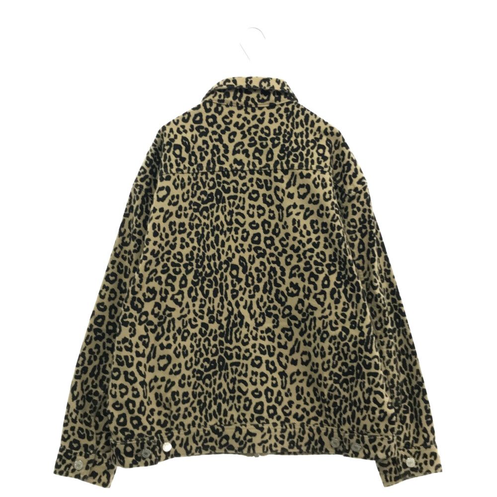 SUPREME (シュプリーム) 22AW Moleskin Work Jacket Leopard レオパード柄モールスキンワークジャケット ベージュ