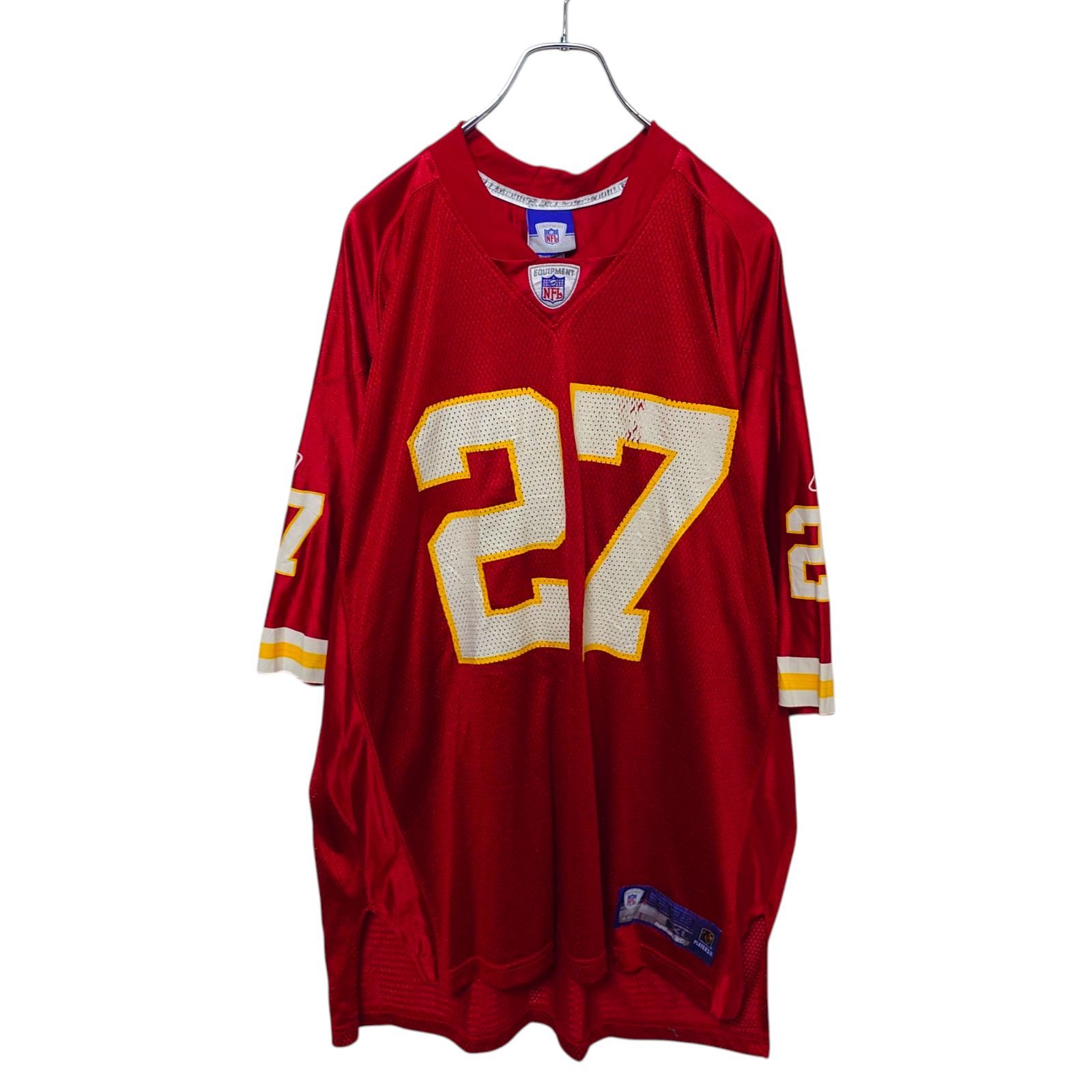 Reebok - REEBOK NFL カンザスシティ・チーフス #27 ラリー・ジョンソン REEBOK NFL カンザスシティ・チーフス #27 ラリー・ジョンソン