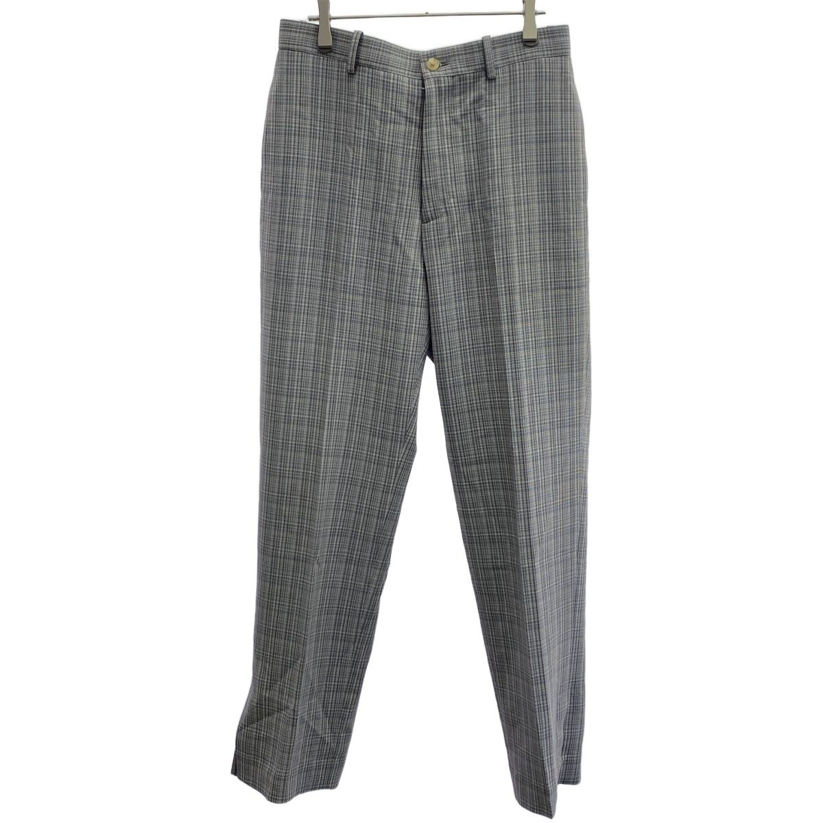 驚きの値段での商品をすべて 20SS オーラリー AURALEE HARD CHECK FACE DOUBLE WOOL TWIST パンツ