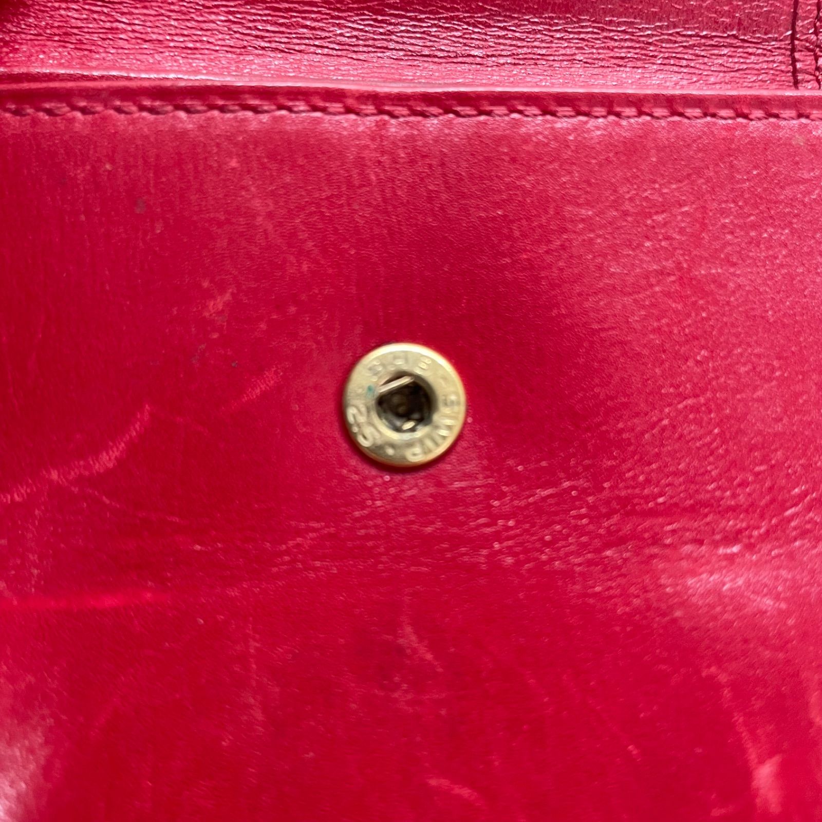 2300 LOUIS VUITTON ルイヴィトン エピ レッド 赤 二つ折り財布