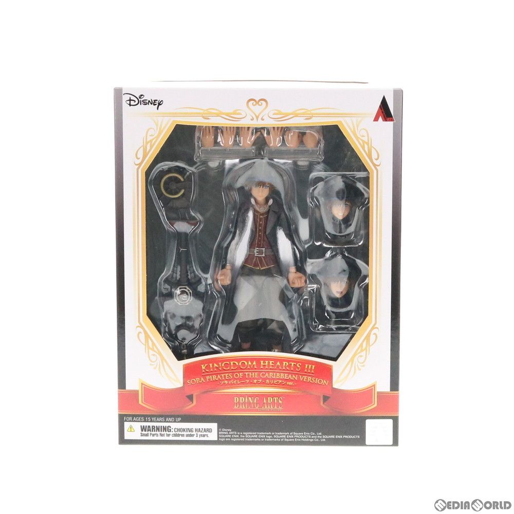 ANYCCS - BRING ARTS(ブリングアーツ) ソラ パイレーツ・オブ・カリビアン ver. KINGDOM HEARTS III(キングダム ハーツ3) 完成品 可動フィギュア スクウェア・エニックス Bring Arts】ブリングアーツ 海賊姿のソラのフィギュアを開封