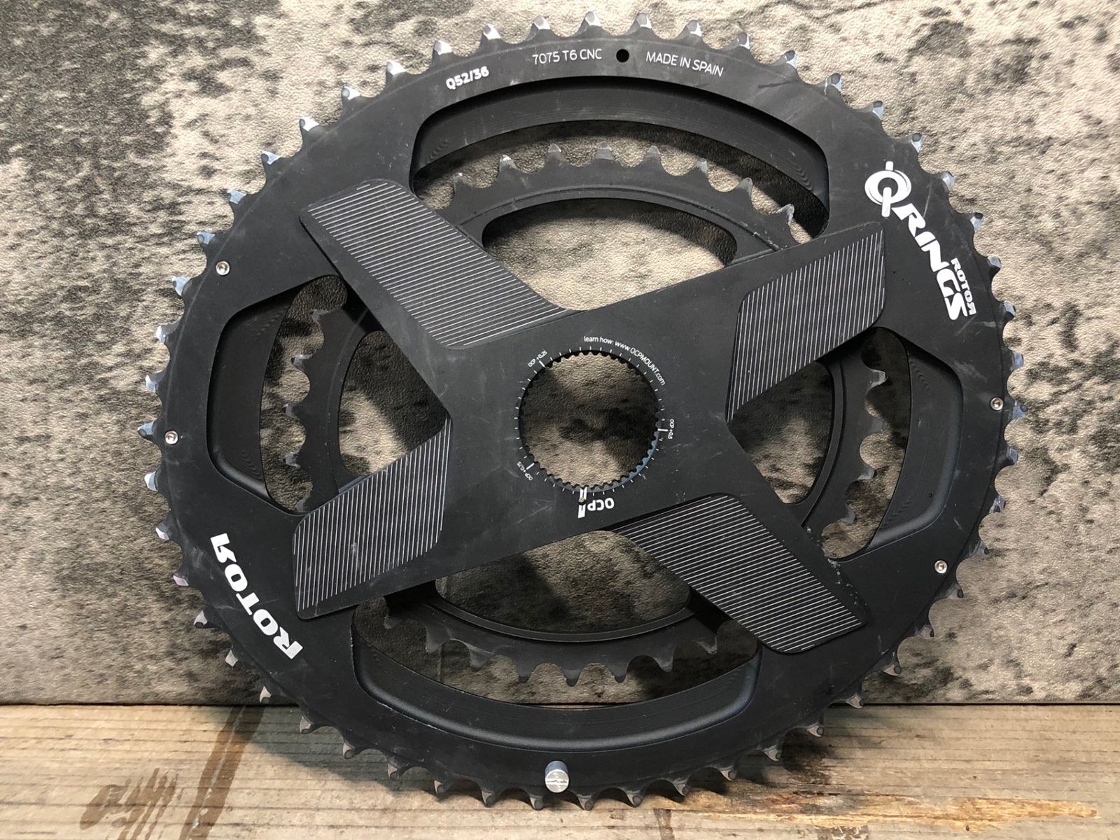 Rotor(ローター)チェーンリング 4アーム 52-36 Rotor(ローター