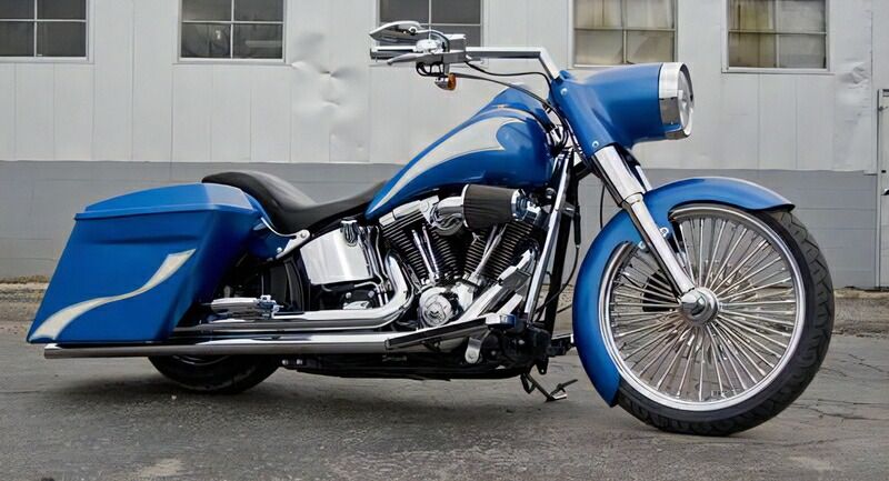 21 WRAP フロントフェンダー 1986〜17年FL ソフテイル BILLOVLOGS_CO_UK