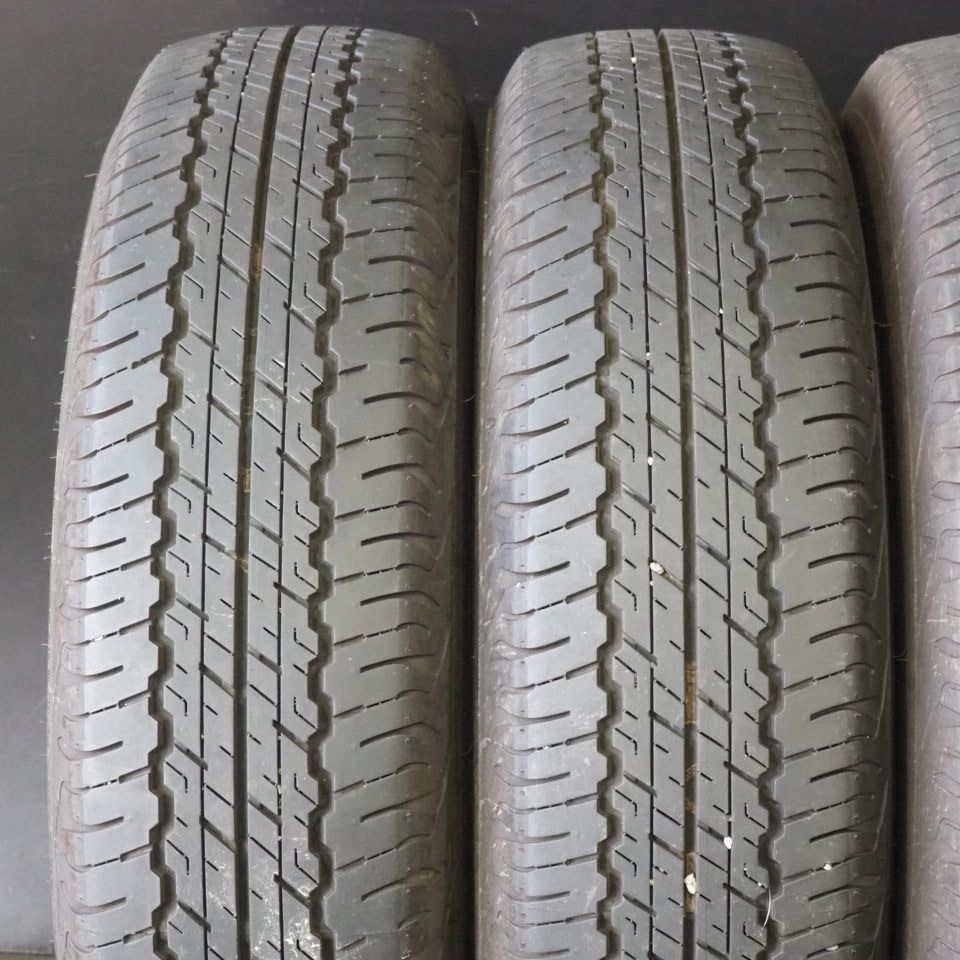 24年製 新車外し ダンロップ 195/80R15 10分山 ジムニー シエラ 新車