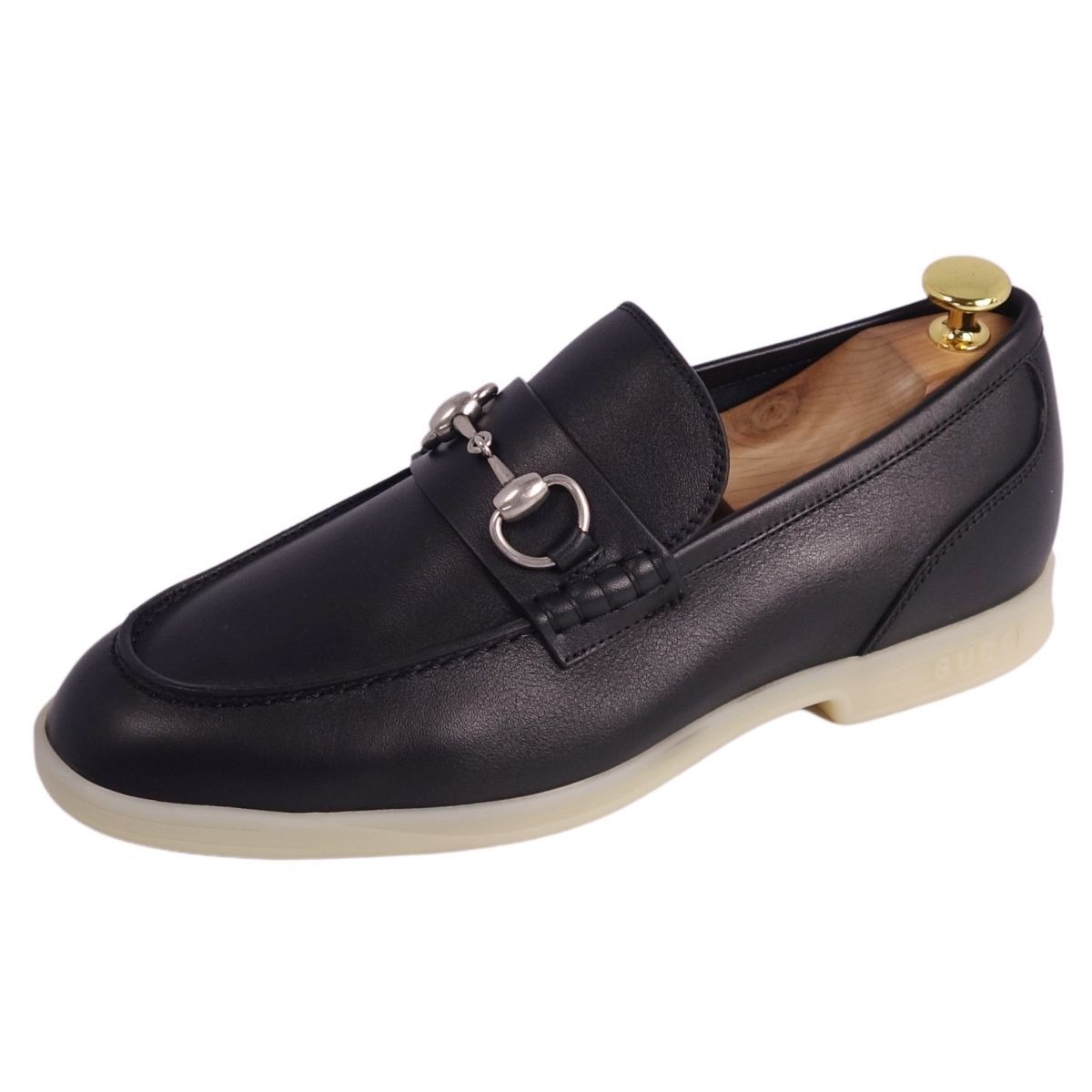 ♥ グッチ GUCCI ローファー モカシン ホースビット レザー シューズ