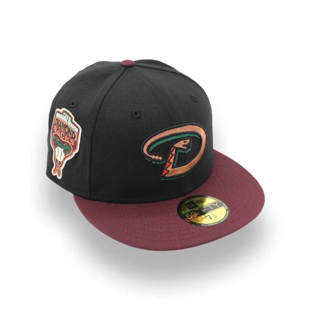 日本未発売 ニューエラ アリゾナ ダイヤモンドバックス 1998 イノーギュラル サイドパッチ キャップ | NEW ERA ARIZONA DIAMONDBACKS 1998 INAUGURAL SEASON SIDE PATCH 59FIFTY