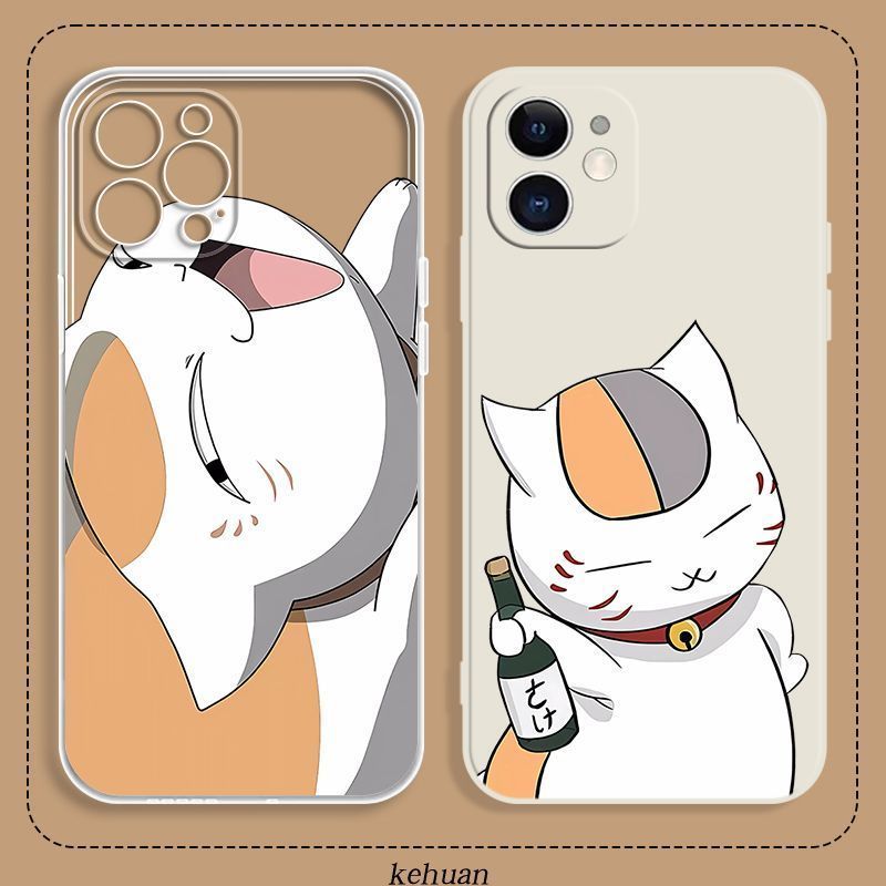 夏目友人帳 ニャンコ先生 TPU iPhone ケース※購入後取引 夏目友人帳 ニャンコ先生 TPU iPhone ケース※購入後取引