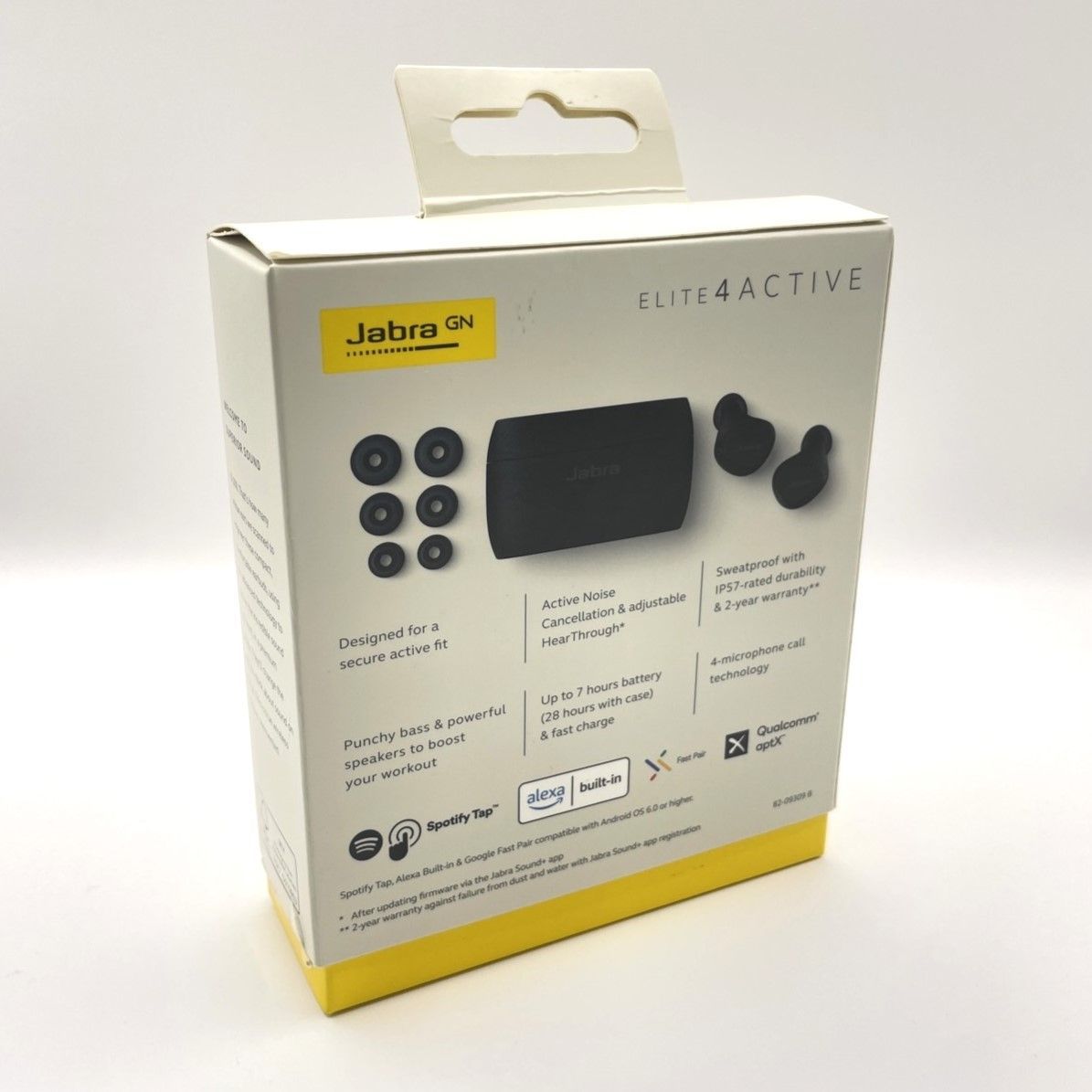 ◇627【新品】Jabra Elite 4 Active 完全ワイヤレスイヤホン ブラック