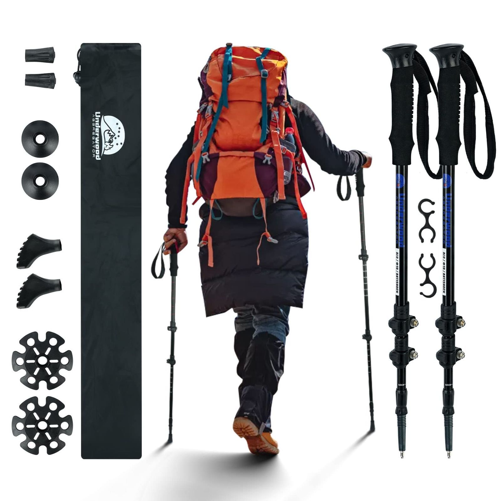 Amazon | Tenplay トレッキングポール 登山用ストック ステッキ
