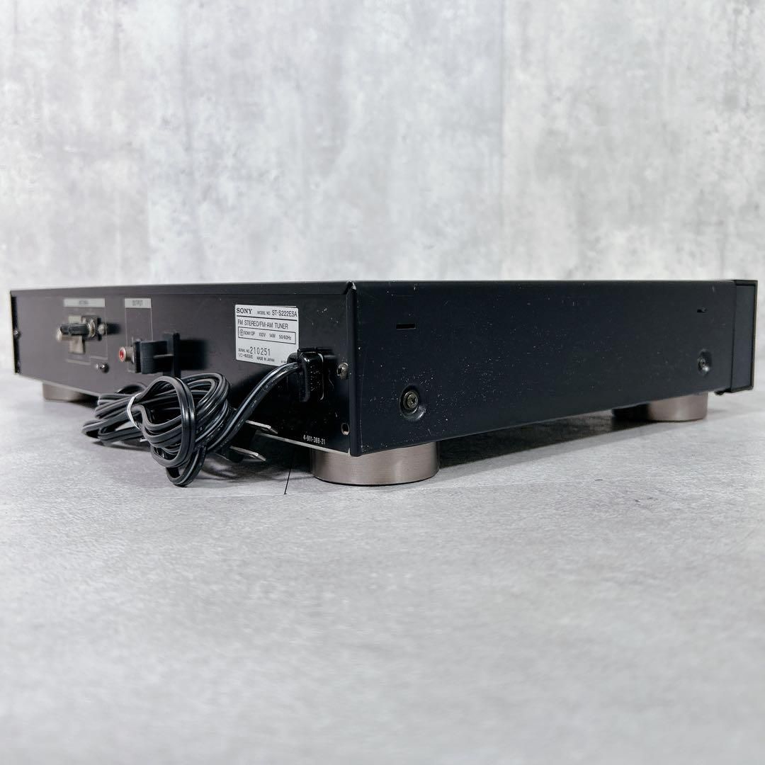 X870 SONY ST-S222ESA AM FM チューナー VHF UHF - メルカリ