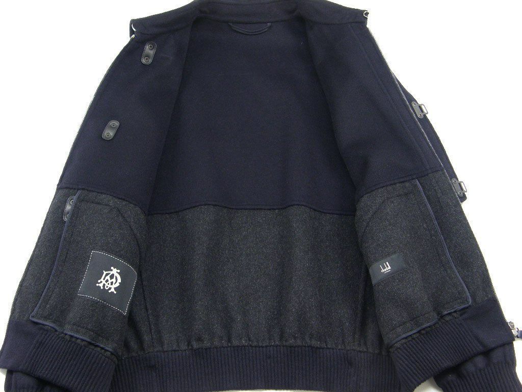 新品】 dunhill ／ ダンヒル カシミヤ混 ブルゾン イタリア製 A-2