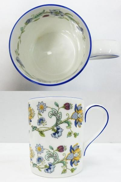 ミントン 13cm ボウル 3個 ハドンホール ブルー 浅鉢 ミントン 13cm ボウル 3個 ハドンホール ブルー 浅鉢