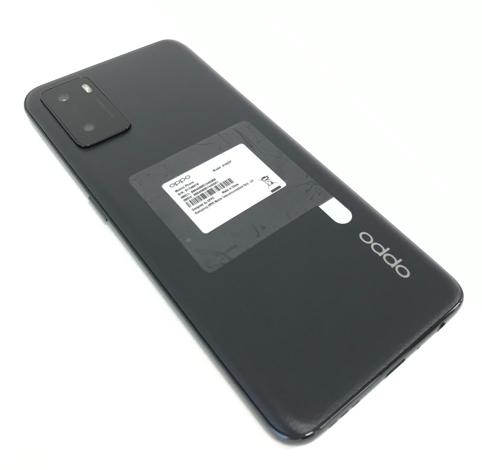 OPPO A55s 5G SIMロック解除済みA102OP ブラック θ【美品/SIMロック解除済み】OPPO A55s 5G ブラック A102OP