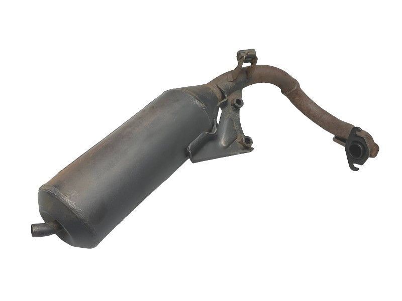 HN049 AF27 スーパーディオ 純正 マフラー ☆穴あきなし 〇