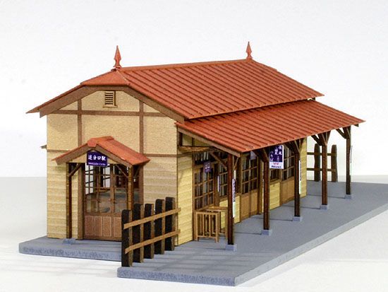 小型木造駅舎 1|80ストラクチャーキット アウトレット エムズコレクション
