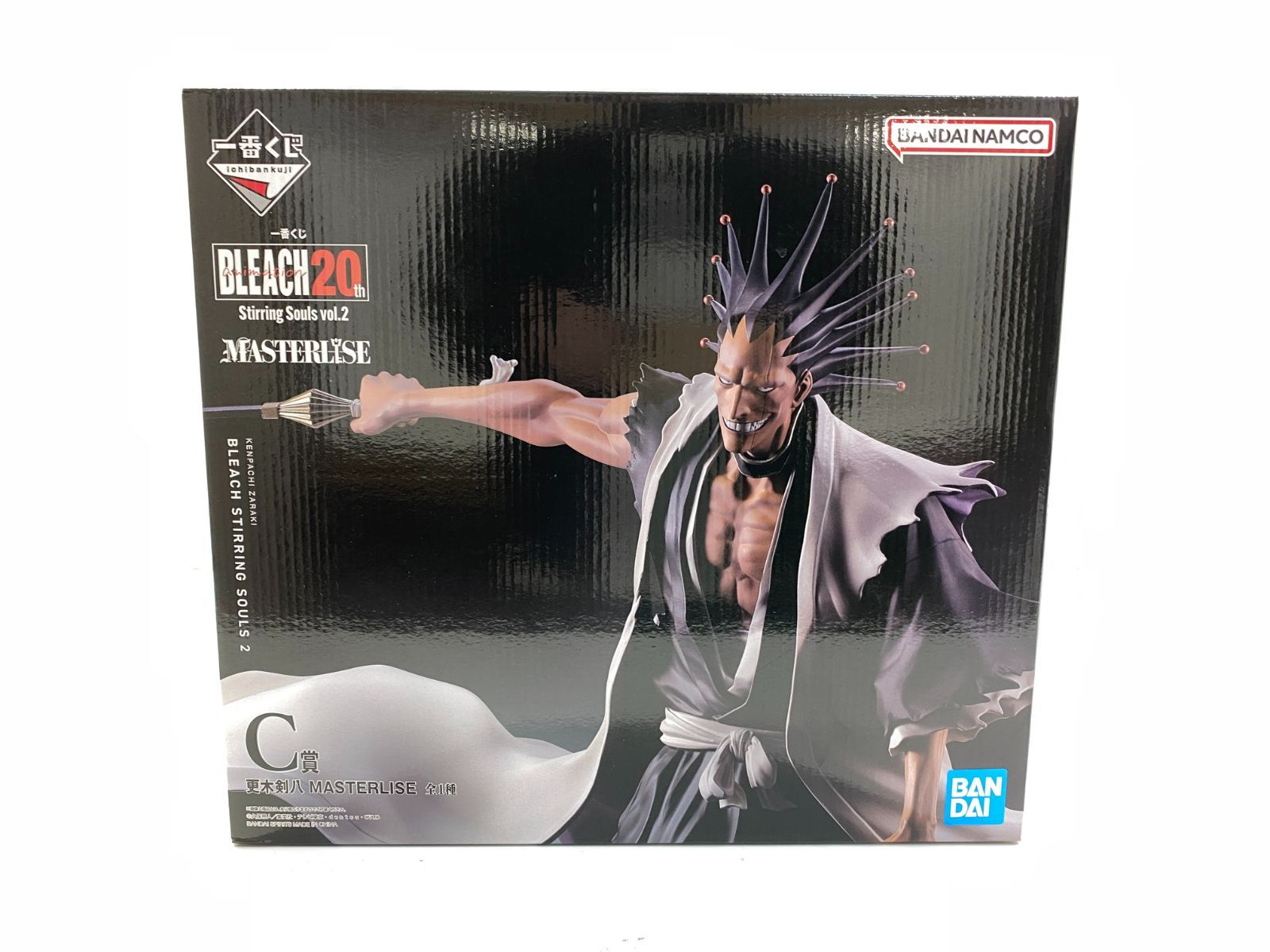 【七重浜店43-1-070519】一番くじ BLEACH 20th Stirring Souls vol.2 C賞 更木剣八 MASTERLISE バンダイ ブリーチ マスタライズ フィギュア