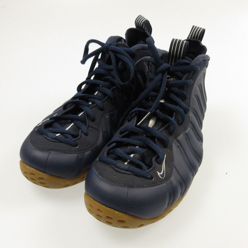 【姫路東店】 中古 NIKE | ナイキ スニーカー AIR FOAMPOSITE ONE 314996-405 ネイビー 27cm 【126】 姫路東店】 中古 NIKE | ナイキ スニーカー AIR FOAMPOSITE ONE 314996