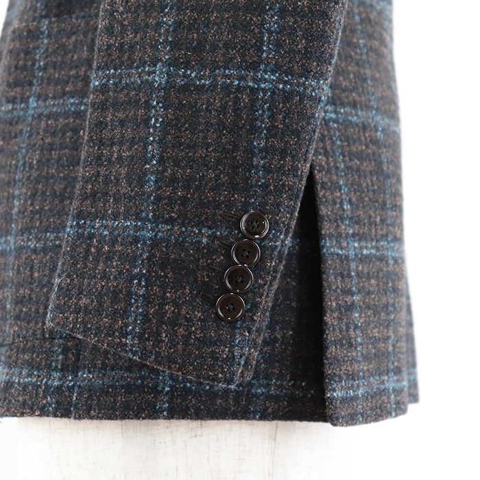 タリアトーレ ウインドウペン ジャケット ネイビー 44 TAGLIATORE タリアトーレ ネイビーグレー ウィンドウペンジャケット44