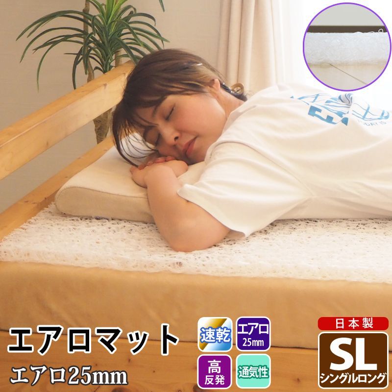 N-sleep Premium ダブルサイズ マットレス/ベッドフレーム付き [ダブル