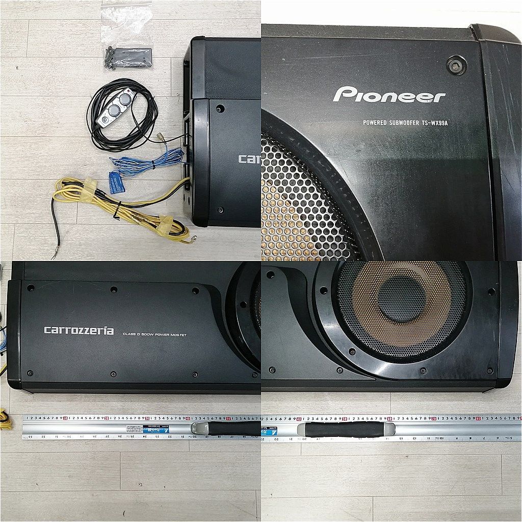 パイオニア　カロッツエリア　サブウーファー　TS-WX99A パワードサブウーファー - TS-WX99A