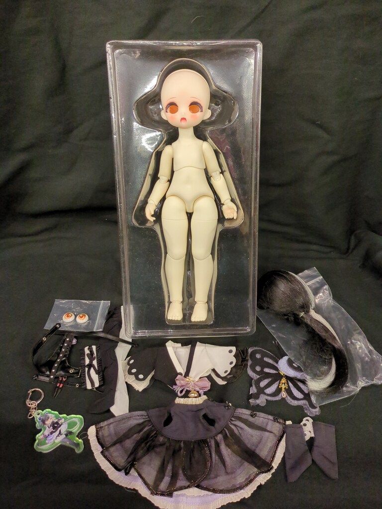 Tiny Fox 1 6 MJD MECHANICAL JOLNT DOLL 小小狐 カカフ 蝶々のクノイチ