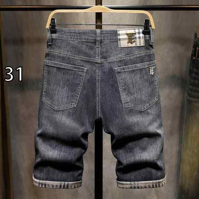 [31]メンズ ファッション 服  オシャレ シンプル 大人 かっこいい 大きいサイズ ストリート 紳士服 夏 薄手 ストレッチデニム パンツ カジュアル アウターウェア 五分丈 ミッド 5