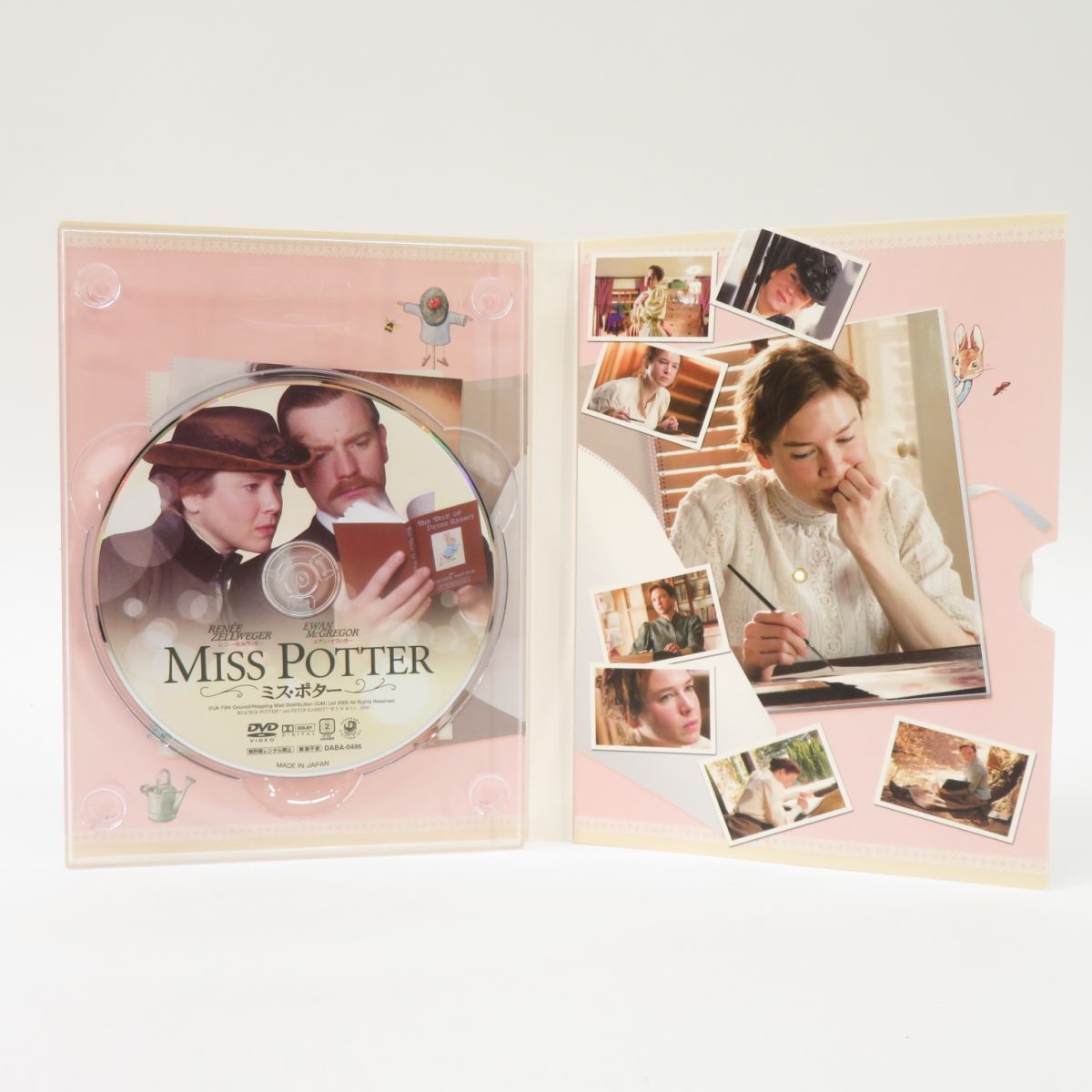 DVD MISS POTTER ミス・ポター 初回限定生産 特製パッケージ ※中古