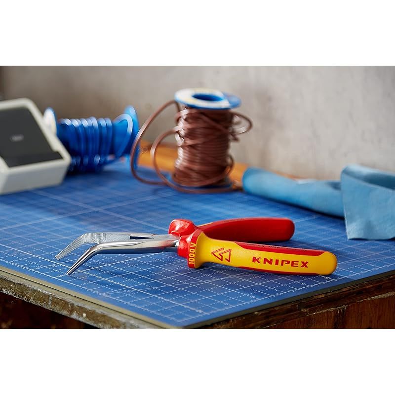 クニペックス KNIPEX KNIPEX クニペックス 絶縁1000V先曲ロングラジオペンチ 200mm 0