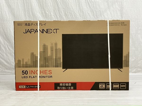 JAPANNEXT JN-VT500UHD 4K大型液晶モニター 50インチ 未使用 Y8136821