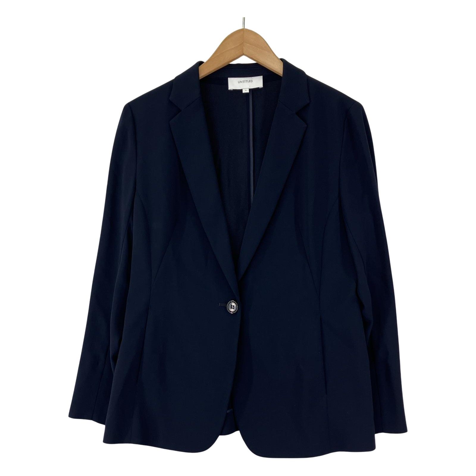 UNTITLED ナイロン　ジャケット　ネイビー UNTITLED アンタイトル ジャケット size4/ネイビー - メルカリ