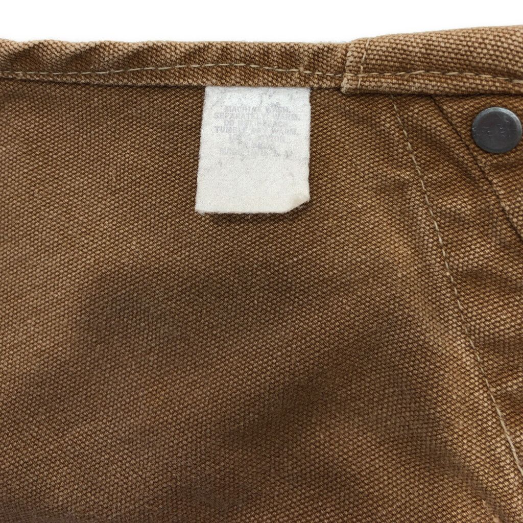 80年代 USA製 Carhartt カーハート ダブルニー オーバーオール ワーク
