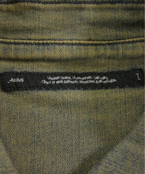 JULIUS デニムジャケット メンズ 【古着】【中古】【送料無料】 - メルカリ 