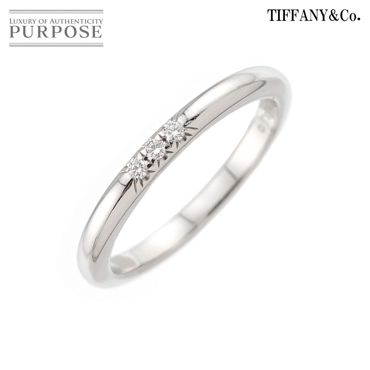 専用ティファニー ダイヤモンド プラチナ リング 8号 TIFFANY&Co. ティファニー 美品 リング 8号 ティアドロップ