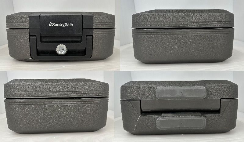 中古品】SentrySafe セントリーセーフ ポータブル金庫 鍵付き