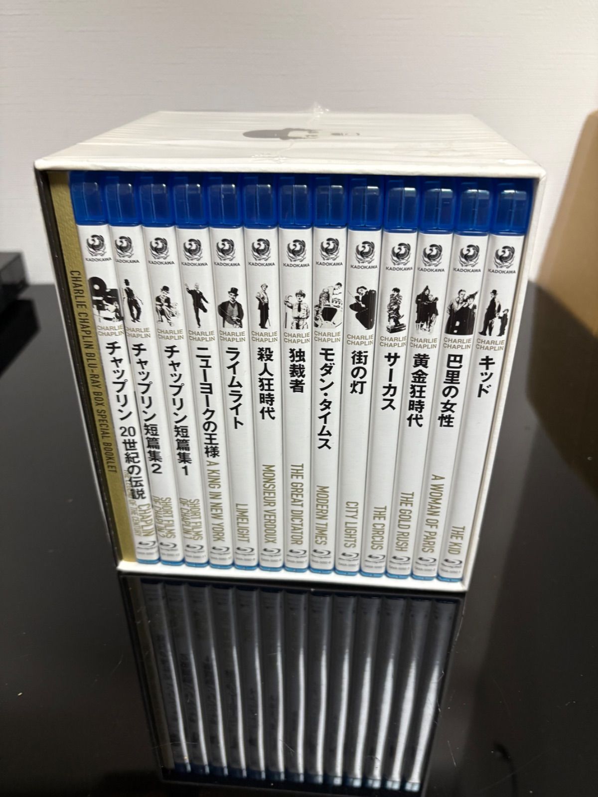 チャップリン Blu-ray DVD BOX＜13枚組＞ 美品】チャップリン Blu-ray BOX（13枚組）ブルーレイ ボックス