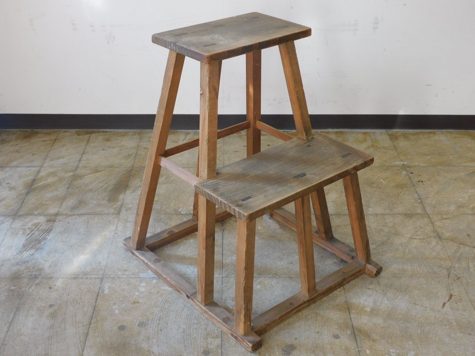 古道具 古家具 庄内地方やぐら踏み台