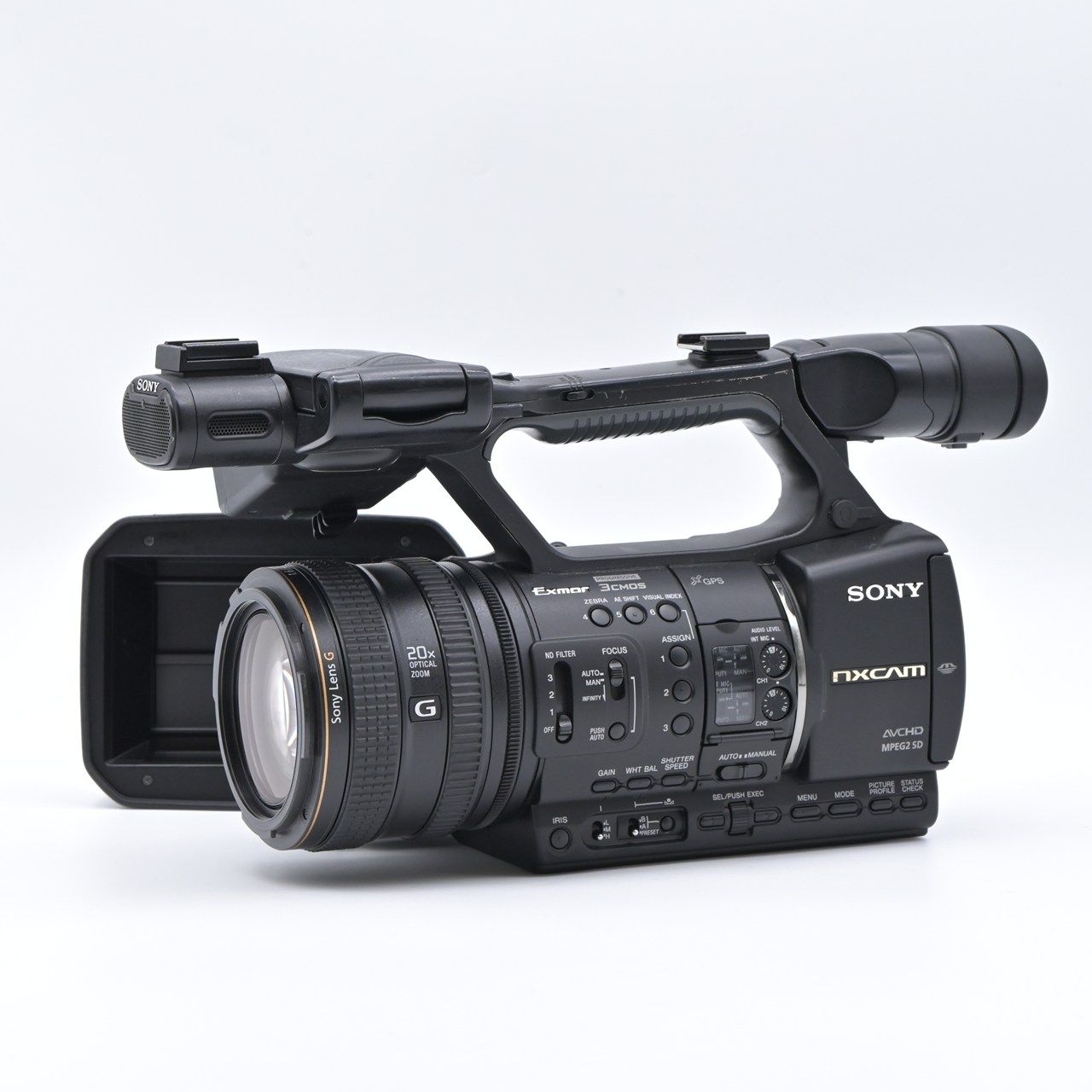【中古】SONY ソニー NXCAMカムコーダーHXR-NX5J 業務用カメラ Amazon | SONY HXR-NX5J NXCAMカムコーダー | ビデオカメラ 通販